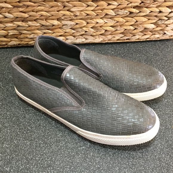 MIA Gray Woven Slip-On Flats - Picture 10 of 16